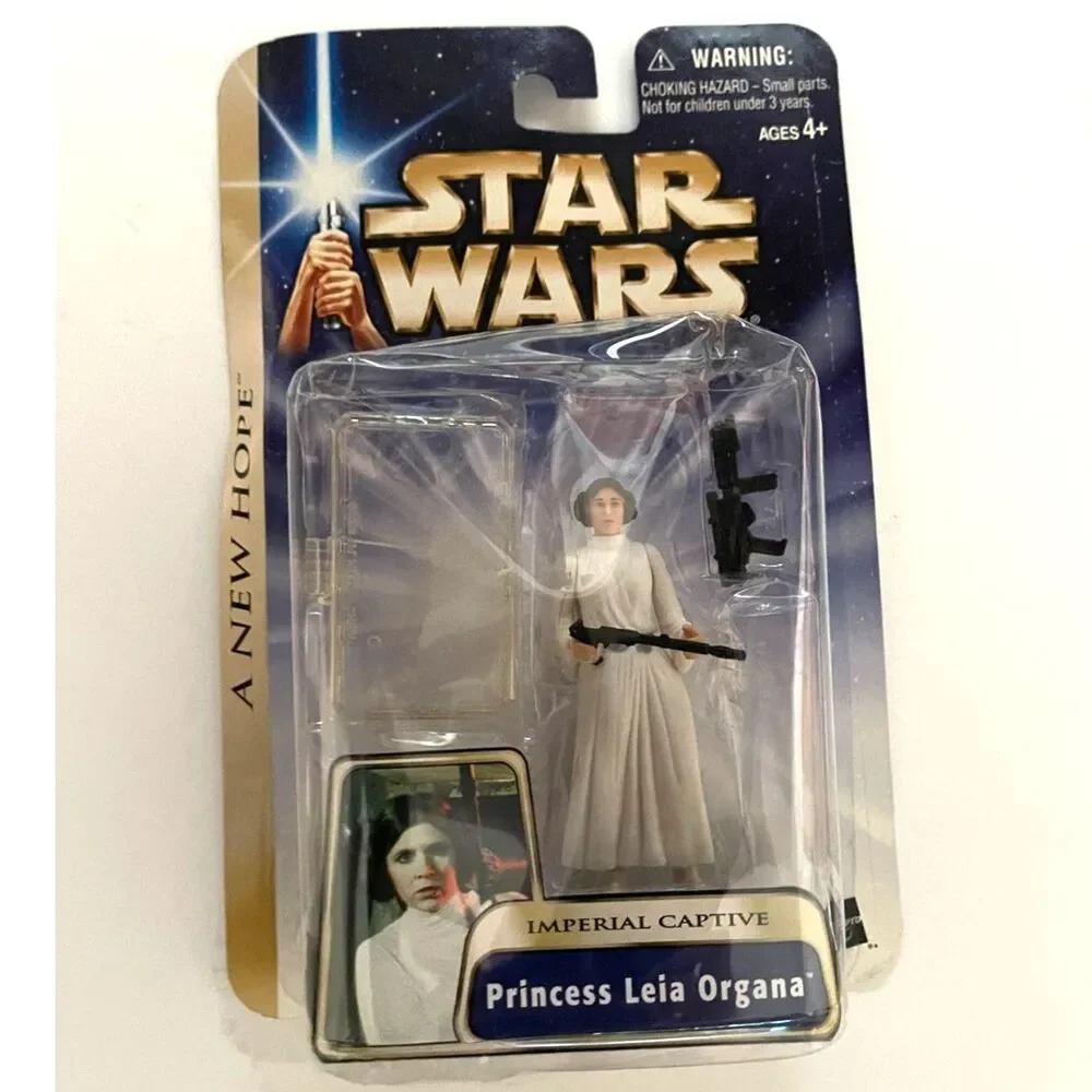 Vintage Princess LEIA ORGANA Imperial Captive Figure STAR WARS A New Hope 2003